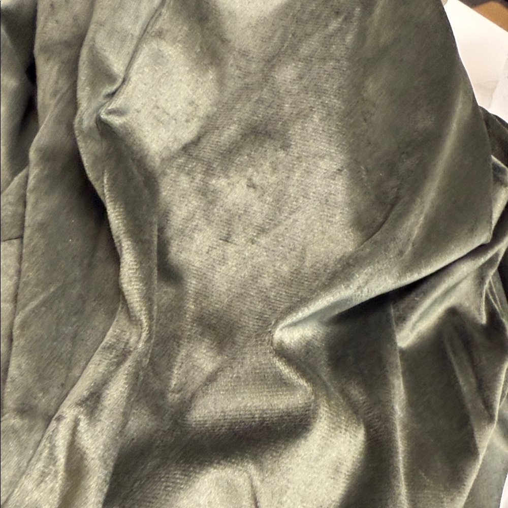 Set of 2 Green Velvet Cloak with Hood
